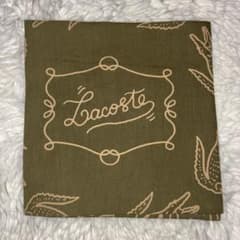 Lacoste バンダナ オリーブグリーンのサムネイル