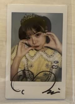 cutie street 古澤里紗 アー写衣装 サイン入りチェキ - メルカリ