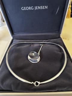GEORG JENSEN シルバー チョーカー ネックレスTorun 410のサムネイル