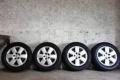 【中古】引き取りのみ（札幌）１６インチ日産純正　スチール　夏タイヤ 4本セット 中古】引き取りのみ（札幌）16インチ日産純正 スチール 夏タイヤ 4本