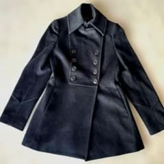 ✨極美品✨セオリー ウールコート カシミヤ.アンゴラ混 ブラック