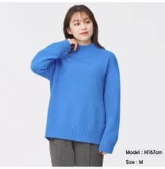 GU パフィータッチオーバーサイズハイネックチュニック　XLのサムネイル