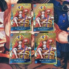 ［ゲリラ出品］ルフィ　プロモ　パラレル まとめ売り　ジャンプ等　9枚 ゲリラ出品］ルフィ プロモ パラレル まとめ売り ジャンプ等 9枚