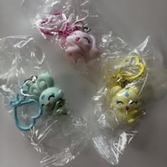 ぴたっとなかよしチャーム プリキュア ナップル　ミップル　フラッピ