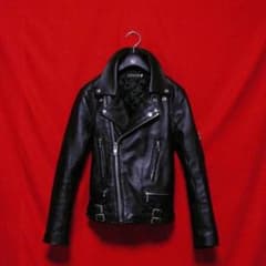 666 chaos ダブルレザージャケット  34のサムネイル
