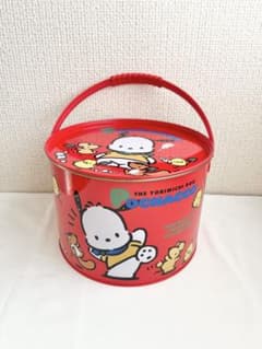 サンリオ「ポチャッコ」ブリキ缶（バケツ缶） 平成レトロ 超希少