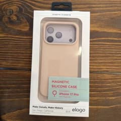 美品【elago】iPhone17Pro ケース　ライトピンクのサムネイル