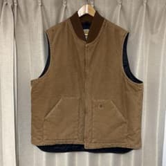 Carhartt ダックベスト　ブラウンのサムネイル