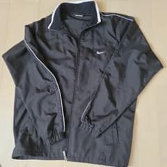 NIKE 윈드 브레이커 상하 세트 블랙 레이디스 L