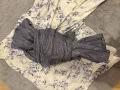 花柄浴衣 帯セット 洗濯済みのサムネイル