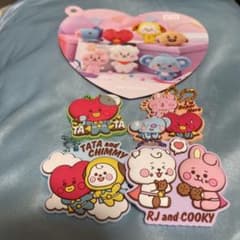 BT 21 グミ　ラバーマスコット４個セットのサムネイル