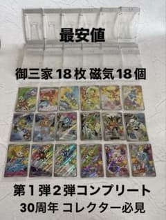 ポケモンカード 中国限定 30周年 プロモ 未開封18枚 御三家 ローダー18個 ポケモンカード 中国限定 30周年 プロモ 未開封18枚 御三家 ローダー18