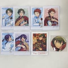 あんスタ 紅月 3周年ぱしゃこれ 4周年ぱしゃこれ 箔押し 缶バッジ