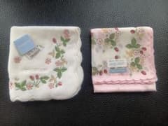 WEDGWOOD ハンカチ 2枚セット ワイルドストロベリーのサムネイル
