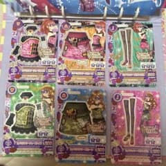 アイカツ SPICY AGEHA カード 6枚セットのサムネイル