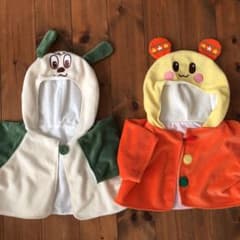 C#様専用　　ワンワン&うーたん　なりきりポンチョのサムネイル