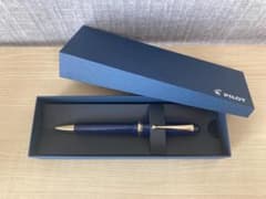 【未使用】PILOT カスタム74 ボールペン ダークブルー 箱付きのサムネイル
