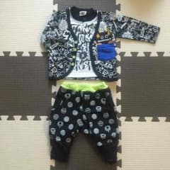 パーティパーティ風＊トップス パンツ set 70のサムネイル