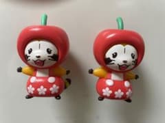 ココス ラスカルマグネット 第8弾 フルーツ リリィ りんご 2個セットのサムネイル