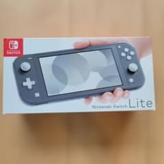 Nintendo Switch Lite 本体 グレー 充電ケーブルなしのサムネイル