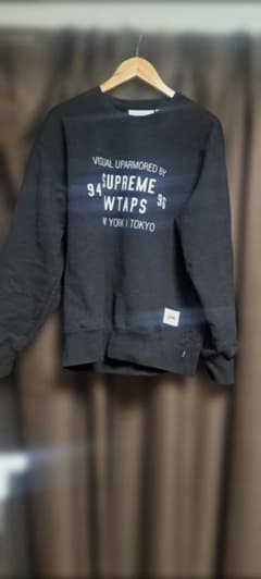 Supreme WTAPS ブラック スウェットのサムネイル