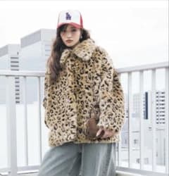 即完売品】SLY LEOPARD F／FUR FRONT HOOK コート - メルカリ
