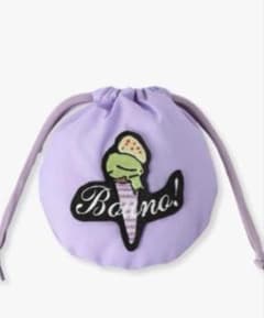 完売品 LUDLOW ラドローアイスクリーム ドローストリングポーチM