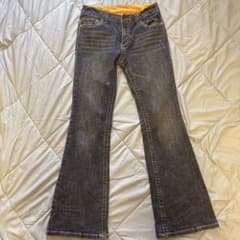 アルファ キュービック A/Cデザイン　フレアパンツ ブーツカットのサムネイル
