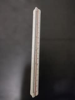三角スケール 15cm 製図用定規のサムネイル