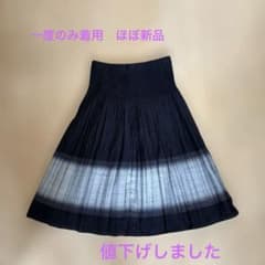 コムサイズム　フレアスカート　リバーシブルのサムネイル