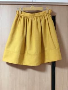 【値下げしました！】♡VIS♡タンポポ色スカートのサムネイル