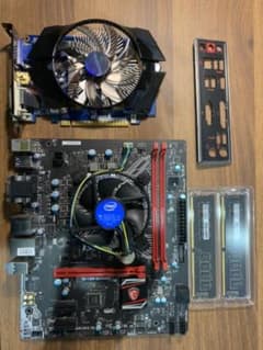 Corei5-6500パーツセット CPU,マザボ,グラボ,メモリ16GB,電源のサムネイル