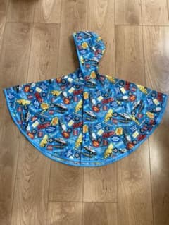 レインポンチョ レインコート キッズ　トミカのサムネイル