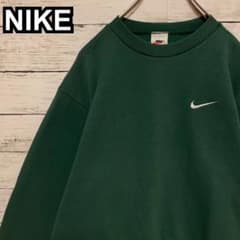 904【人気Lサイズ】ナイキ♤刺繍ロゴ 90s 銀タグ 希少 スウェット入手