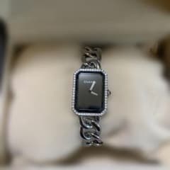 CHANEL プルミエール ダイヤベゼル D H3254 SS クォーツ