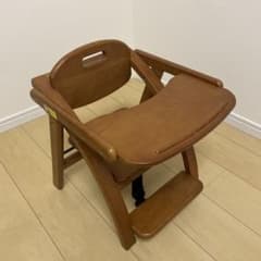 大和屋　アーチ木製ローチェアIII ライトブラウンのサムネイル