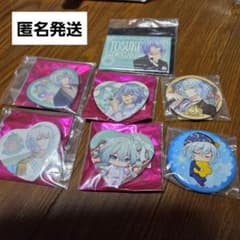 特典 岩崎桃介 明治東亰恋伽 缶バッジ ハート缶 スクエア めいこい