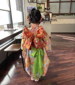 七五三　七歳用つくり帯☀︎小物セットのサムネイル
