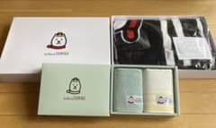 ソフトバンクホークス　フリースブランケット　ハンドタオル　お父さんのサムネイル