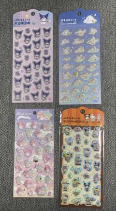 サンリオキャラクターシールセット 4枚のサムネイル