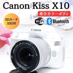 ❤️希少シルバー❤️Wi-Fi &自撮り❤️Canon kiss X10 ❤️希少シルバー❤️Wi-Fi &自撮り❤️Canon kiss X10 ❤️希少シルバー