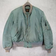★90s アルファ MA-1 50s復刻 フライトジャケット (L) フェード ☆90s アルファ MA-1 50s復刻 フライトジャケット (L) フェード | Mercari