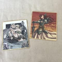 フェアリーテイル　版画展　ミニ色紙のサムネイル
