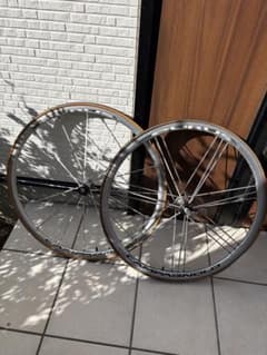 Campagnolo Eurus 完組ホイール チューブラー - メルカリ