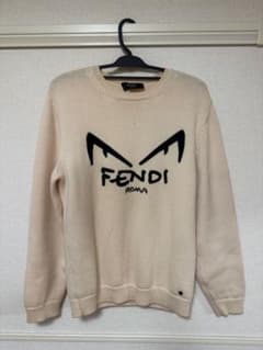 FENDI 펜디 몬스터 니트 스웨터 아이보리 사이즈 46