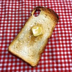 iPhonex スマホカバー ケース パン バタートースト 作家のサムネイル