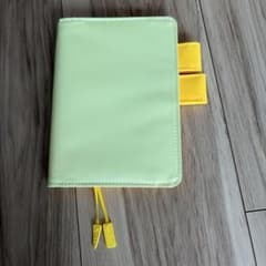 ほぼ日手帳 カバー ライトグリーン イエローのサムネイル
