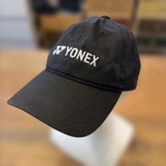 YONEX キャップ ブラック - メルカリ