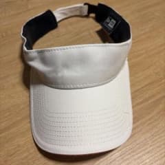NEW ERA ゴルフ サンバイザー ホワイト　メンズのサムネイル