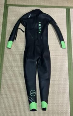 ウェットスーツ　ZONE3 AZURE フルスーツ ブラック/グリーン　sサイズ ウェットスーツ ZONE3 AZURE フルスーツ ブラック/グリーン sサイズ